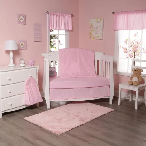 Miniatura 14 de EVERYDAY KIDS Juego de cama de 4 piezas para cuna de niños - Tren Choo Choo - Incluye edredón, sábana ajustable, volante antipolvo y apilador