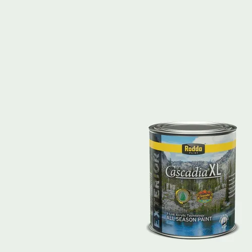 Miniatura 34 de Rodda Paint CASCADIA XL - Pintura satinada exterior e imprimación en uno, 1 galón, hoja de aloe