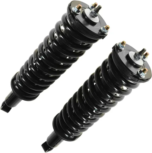 Miniatura 227 de TRQ Conjunto de Amortiguador y Resorte Delantero Cargado con Resorte Helicoidal Pre-ensamblado Compatible con Jeep Cherokee Limited AWD 14-22 Sin