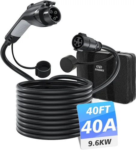 Miniatura 10 de EVDANCE Cable de extensión J1772, cable de extensión de cargador EV 32A, cable de carga de 21 pies para vehículo eléctrico de 110 V-240 V