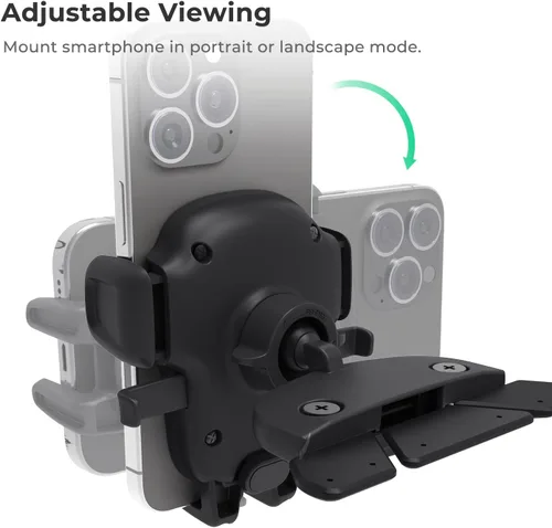 Miniatura 7 de Kenu Airframe Pro - Soporte universal para teléfono para automóvil + iOttie Easy One Touch 5 CD Ranura para teléfono