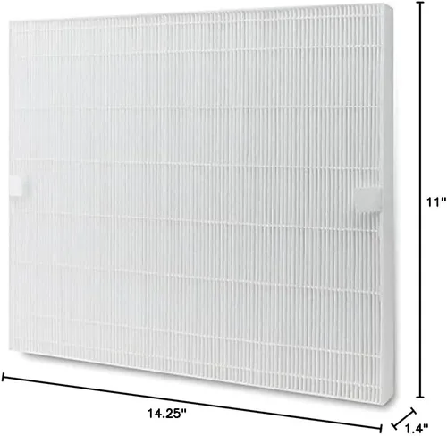 Miniatura 4 de Nispira Filtro de repuesto Air108 para purificador de aire Oreck AirInstinct 75, 100, 108, 109, 150, 200 True HEPA con carbono, paquete de 2