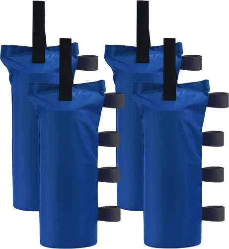 Miniatura 11 de Joramoy Bolsas de peso resistentes (120 libras) para tienda de campaña desplegable, bolsas de arena para toldo de pierna, bolsas de arena