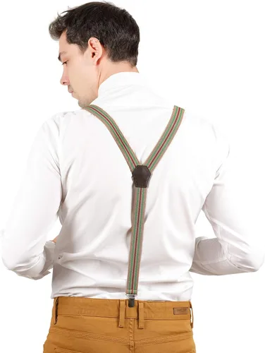 Miniatura 82 de Tirantes para hombre Tirantes elásticos con espalda en Y