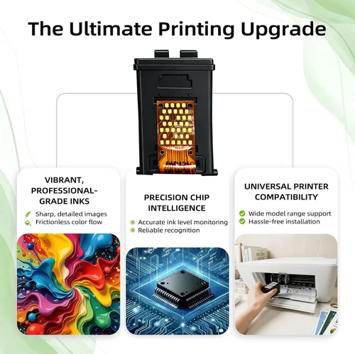 Miniatura 3 de Cartucho de tinta negro 65XL de repuesto para HP 65 XL para Envy 5055 5052 5010 5070 5014 DeskJet 3755 2655 3720 3722 3723 3752 3758 2652 2624 2640