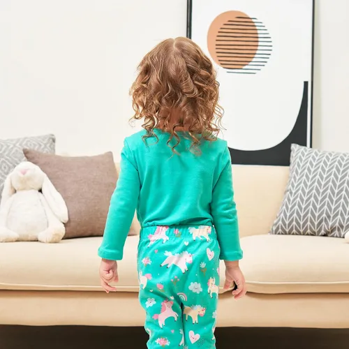 Miniatura 5 de V.&GRIN Conjunto de pijama de algodón de manga larga para bebé niña, para otoño e invierno