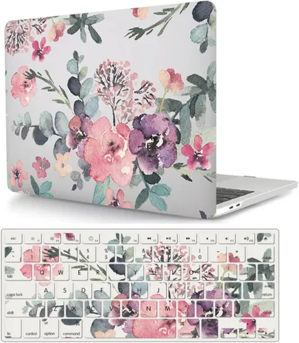 Miniatura 33 de Funda protectora compatible con MacBook Pro de 14 pulgadas 2021 M1 Pro/Max modelo A2442, carcasa rígida de plástico para laptop con cubierta