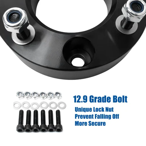 Miniatura 5 de Kit de elevación delantera de 3 pulgadas, espaciadores de elevación de bobina forjada GAsupply compatibles con Dodge Ram 1500 4WD 2006-2024, kits