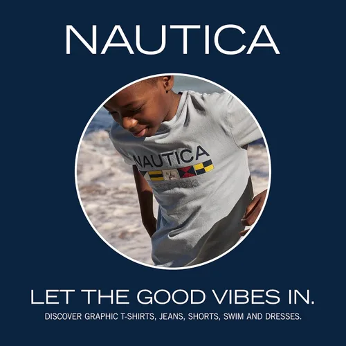 Miniatura 3 de Nautica Pantalones cortos con cordón para niños pequeños