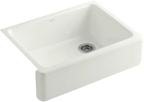 Miniatura 50 de KOHLER Whitehaven® K-6427-42 - Fregadero de cocina empotrado de 35-3/4 pulgadas, autorecortable, Smart Divide, Grande/Mediano con Delantal alto