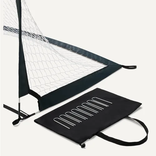 Miniatura 4 de Amazon Basics Red de portería de fútbol portátil desplegable para entrenamiento en el patio trasero