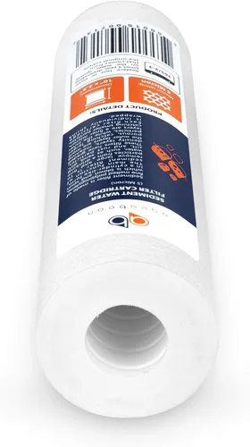 Miniatura 7 de Aquaboon Juego de 2 cartuchos de filtros de agua de 5 micrones, 10 x 2.5 pulgadas, compatible con WHKF-WHWC, P5, WHKF-GD05