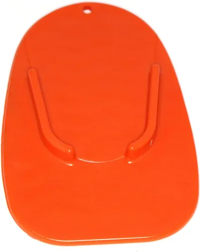 Miniatura 2 de Placa de soporte de motocicleta naranja Base de placa de soporte para motocicleta motor Dirt Bike perfecta para estacionar en asfalto caliente