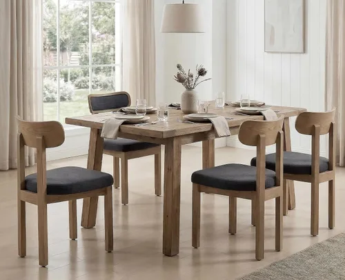 Miniatura 11 de Juego de 2 sillas de comedor de lino, modernas tapizadas de mediados de siglo con respaldo curvo, sillas de cocina sin brazos para sala de estar
