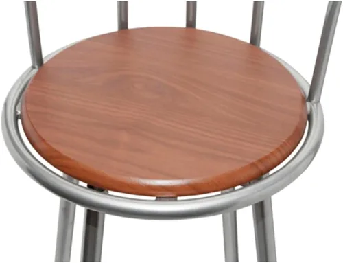 Miniatura 5 de sillas de bar, taburetes de bar, taburetes de bar Juego de 3, mesa de bar, sillas para barra de cocina, taburetes de bar 2 piezas taburete de acero