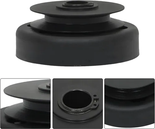 Miniatura 5 de ALL-CARB Embrague centrífugo 3/4 orificio con una llave de 3/16, transmisión por correa, utiliza una correa estilo 1/2 AB