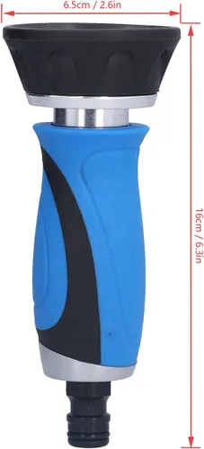 Miniatura 7 de Zopsc Pulverizador de agua de alta presión Cabezal de agua multifunción Boquilla de rociador de manguera de agarre fuerte para herramienta de lavado