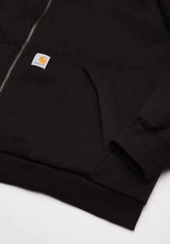 Miniatura 4 de Carhartt Rain Defender - Sudadera con cremallera completa con forro térmico y ajuste holgado para hombre, Latón