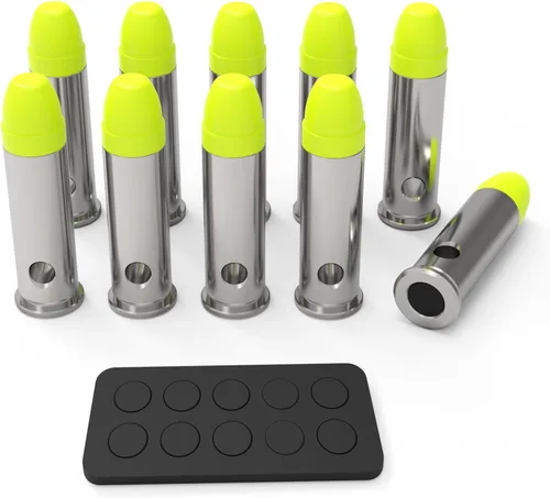 Miniatura 8 de Artemis Tapas de Seguridad Rondas de Entrenamiento Simuladas Reutilizables Múltiples Estilos con Peso Cercano al Real para Práctica de Fuego en Seco