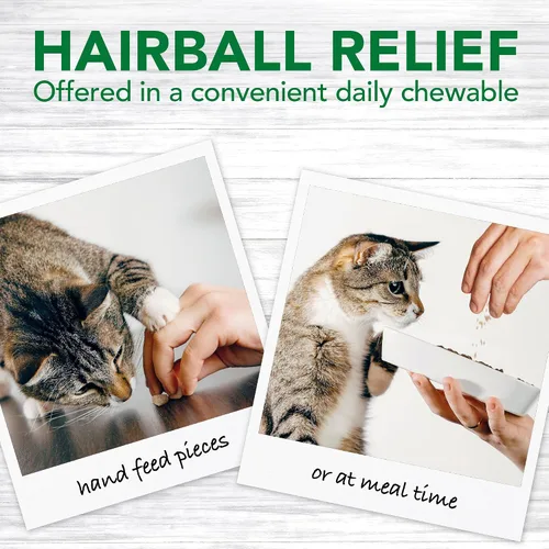 Miniatura 3 de Vet’s Best, digestivo para alivio de bolas de pelo de gato, 60 comprimidos masticables, sabor clásico a pollo.