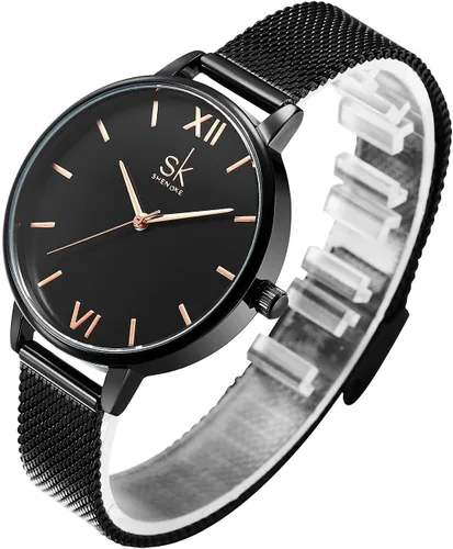 Miniatura 2 de Simplicity - Reloj creativo para mujer, de piel auténtica, elegante, para mujer