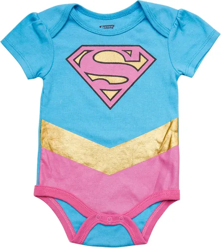 Miniatura 2 de DC Comics Liga de la Justicia - Paquete múltiple de body para niña recién nacida