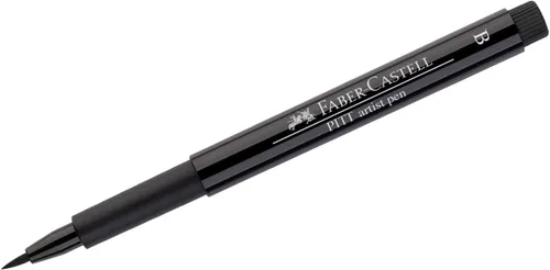 Miniatura 2 de Faber-Castell Pitt Artist - Rotulador punta tipo pincel, Negro 1