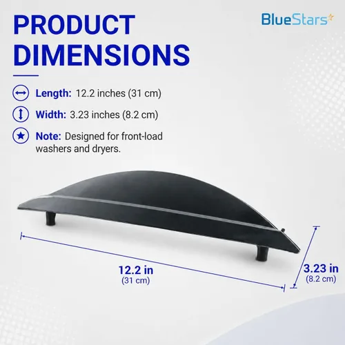 Miniatura 2 de BlueStars Reemplazo de manija de puerta de lavadora ultra duradera 134412860 para lavadoras Frigidaire y Kenmore – Reemplaza 134412800 AP4315875