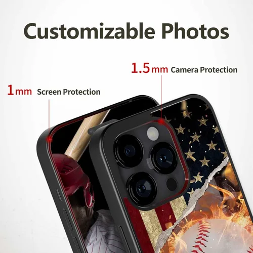 Miniatura 3 de Fundas deportivas para teléfono con diseño de bandera contra fuego para iPhone 7 8 11 12 13 14 15 16 17 Pro Max Plus Mini Xr XSE para Samsung S20