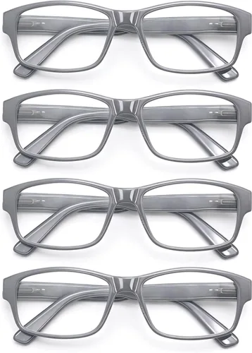 Miniatura 8 de HEEYYOK Gafas de lectura de 0.5 para hombre, grandes lectores para hombres, anchas, negras, XXL, marco de gran tamaño, lentes de lectura