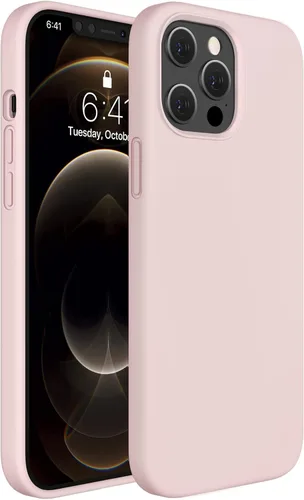 Miniatura 253 de Miracase Funda diseñada para iPhone 13, con protector de pantalla de vidrio templado, forro de microfibra suave antiarañazos, funda de goma
