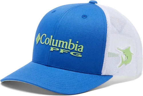 Miniatura 965 de Columbia - Gorra de malla con bandera con árboles unisex para adultos, corona alta