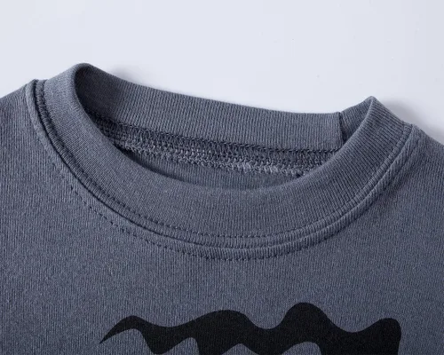 Miniatura 3 de Pijama para niños pequeños de manga larga, 100% algodón, 2 piezas, para niños de 1 a 10 años