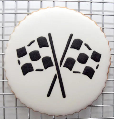 Miniatura 7 de Juego de plantillas de galletas de coche de carreras de Designer Stencils