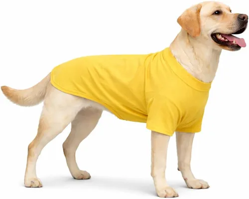 Miniatura 98 de Lovelonglong 2019 - Ropa para mascotas, Disfraces para Perro, Ropa Camisetas en blanco para Perros Grande Medianos Pequeños 100% Algodón 18
