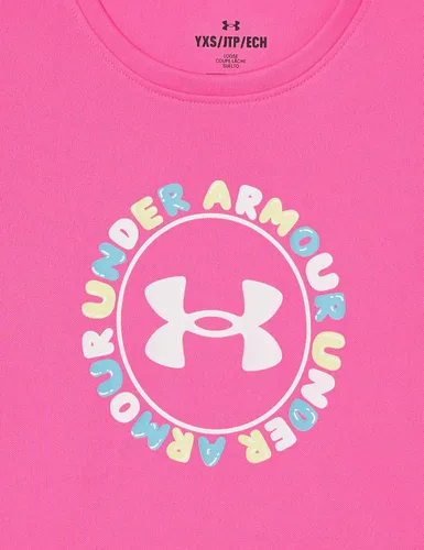Miniatura 3 de Under Armour Girls' Tech Twist Workmark Short Sleeve Crew