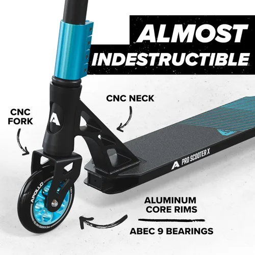 Miniatura 2 de APOLLO Genesis X Pro - Patinete de acrobacias de alta gama, scooter completo para pilotos avanzados y profesionales
