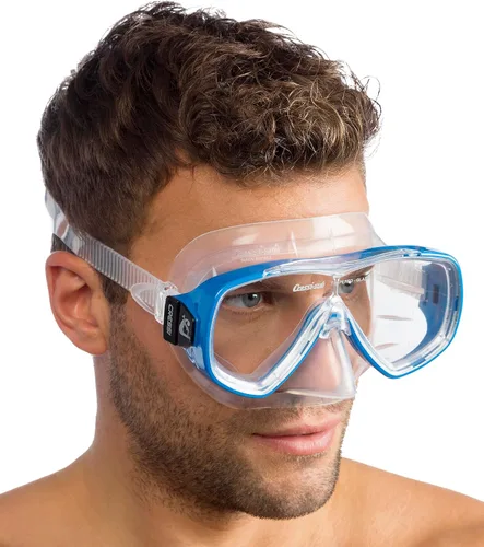 Miniatura 8 de Cressi Máscara de snorkel y snorkel cómoda vista amplia para adultos - Onda y México: hecho en Italia