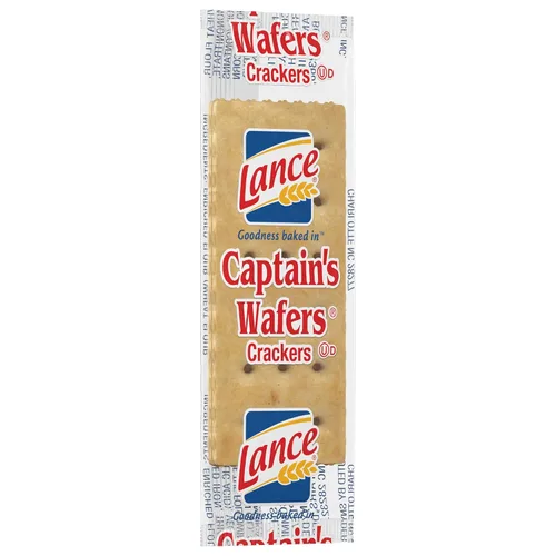 Miniatura 4 de Lance Captain Wafers - Sabor original, 2 paquetes individuales, 500 paquetes en total, 0.23 onzas cada uno
