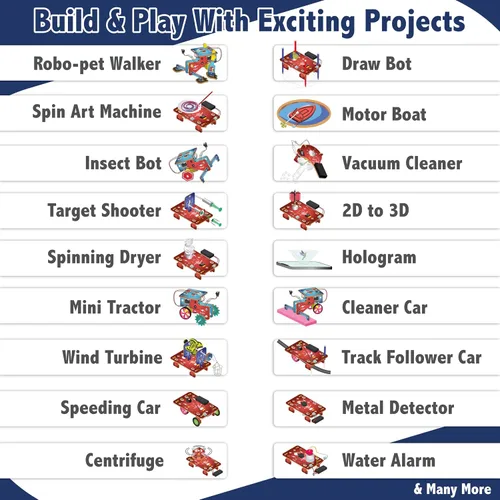 Miniatura 4 de Butterfly EduFields - Kits de proyectos STEM jumbo con más de 70 actividades para niños de 12 a 14 años Kits de ingeniería y robótica STEM