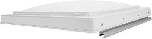 Miniatura 5 de Tapa de ventilación de policarbonato blanco irrompible de Camco 40160/40167 (pre 1994), Ventline (modelos anteriores al 2008) / Elixir