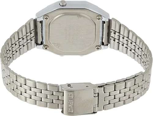 Miniatura 2 de Casio Reloj retro digital plateado para mujer LA-680WA-1BDF