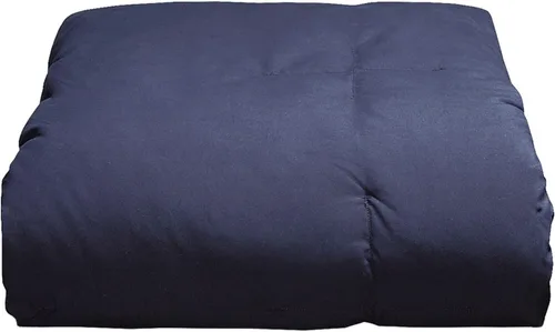 Miniatura 10 de Blue Ridge Home Fashions - Edredón sintético de microfibra para todas las estaciones, relleno de poliéster hipoalergénico, Algodón, Negro, King