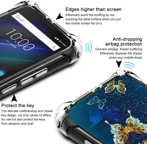 Miniatura 3 de Funda para Moto G Stylus 4G 2023, TPU delgada y flexible para niñas y mujeres, bolsa de aire, absorción de golpes, funda de silicona suave para Moto