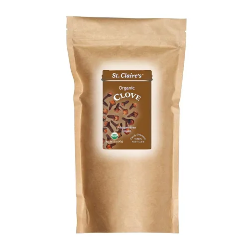 Miniatura 25 de Pastillas Herbales Orgánicas de St. Claire, (Jengibre, lata de 1.5 onzas, paquete de 3) Sin gluten, veganas, sin OMG, a base de plantas, sin