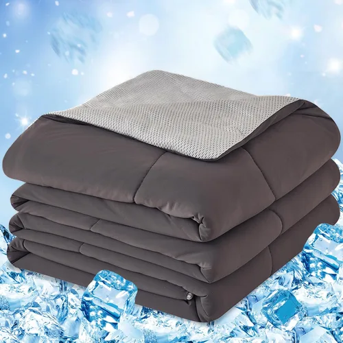 Miniatura 20 de CHOSHOME Edredón Refrescante Tamaño Twin, Manta Refrescante con Fibra de Enfriamiento Q-Max 0.45 Arc-Chill, Manta de Verano Fresca para Sudores