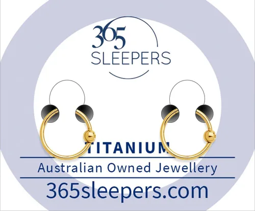 Miniatura 24 de 365 Sleepers Anillo de titanio de 18G de 0.236 a 0.394 pulgadas, con bisagras, segmento BCR, hélice, tragus, septum, nariz, labio, arete de aro