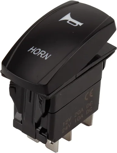 Miniatura 5 de Kit de bocina FARBIN para ATV con interruptor basculante, luz LED y arnés, compatible con ATV, UTV, RZR, lado a lado, Dune Buggy, Sportsman, Sand