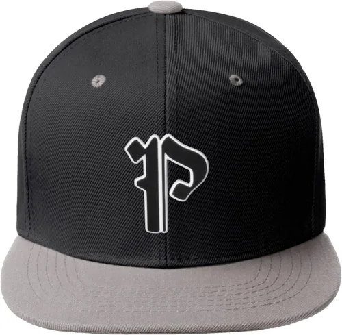 Miniatura 1643 de Daxton Gorra clásica con visera de billete plano con letras del alfabeto inglés antiguo de la A a la Z