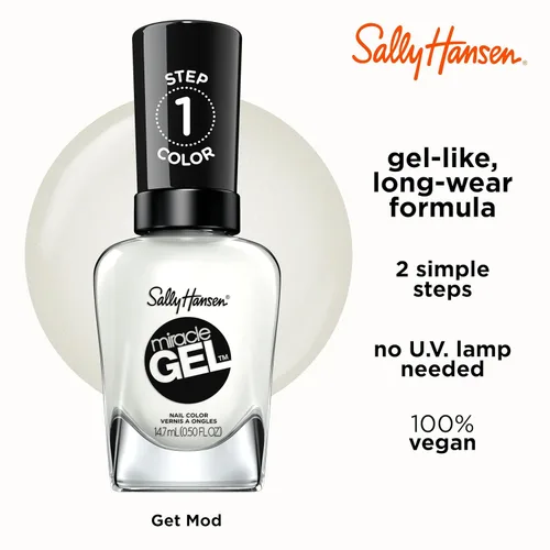 Miniatura 4 de SALLY HANSEN Miracle Gel - Esmalte de uñas 789/450 Obtener Mod